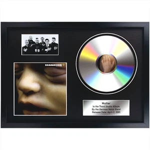 Rammstein – Mutter / Memorabilia / CD / Souvenir in black frame / Interior decor - Picture 1 of 13