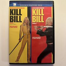 Kill Bill Volume 1 & 2 Double Feature DVD 2010 Quentin Tarantino / Uma Thurman