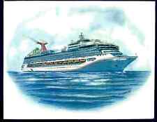Original Art Work ...ms CARNIVAL SUNSHINE ..cruise ship...CCL