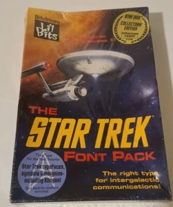 1992 THE STAR TREK FONT PACK - COLLECTORS EDITION - BRAND NEW - Picture 1 of 4
