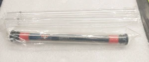 H2O Survival Water Filter Travel Straw POLY-IODINE W/ 2 Blank Straws - Picture 1 of 3