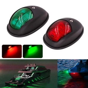 2X LED Navigationslichter Bootslicht Wasserdichte Marine Positionslampe 12V - Picture 1 of 27