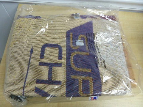 Baltimore Ravens Super Bowl XLVII 42 Champions Blanket Throw BRAND NEW RARE Cover