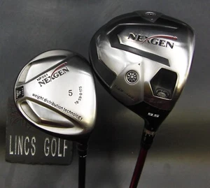 Set of 2 NexGen Type440 9.5° Driver & NF001 5 Wood Stiff/Regular Graphite Shafts - Picture 1 of 6