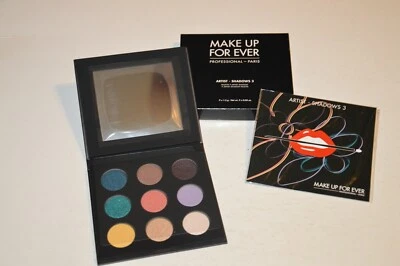 MAKE UP FOR EVER Artist Shadows 3 Palette (9 Artist Shadow Palette) BRAND NEW - Image 1 of 4