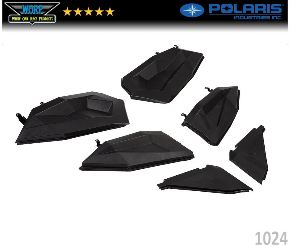 NUEVO POLARIS 14-21 RZR XP 1000 KIT INSERTOS PUERTA INFERIOR DELANTERA TRASERA ORIGINAL OEM  Foto 1 de 1