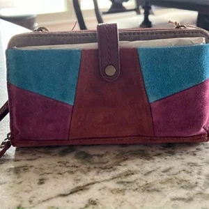 Bolso Bandolera Cartera The Sak Iris Para Mujer Multicolor Gamuza Retazos - Imagen 1 de 7
