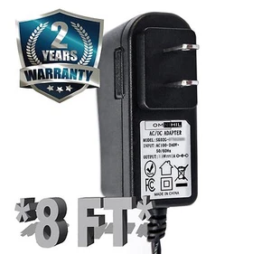OMNIHIL (8 FT) 9V Adapter for Schwinn A40 Elliptical Trainer Power Supply - Picture 1 of 5