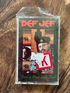 DEF JEF just a poet with soul SEALED RARE RAP CASSETTE x clan ice-t too short - Picture 1 of 6