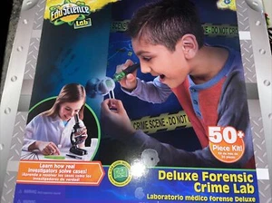 Laboratorio de delitos forenses de lujo Edu Science para niños más de 50 piezas - Imagen 1 de 3