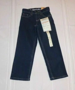 NEW Boy's Urban Pipeline™ Ultimate Stretch Straight Dark Jeans 4 NWT $26. - Picture 1 of 2