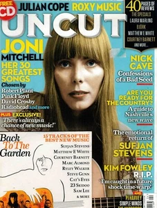 UNCUT MAGAZINE -JONI MITCHELL, JULIAN COPE ROXY MUSIC + FREE CD Included - 2015 - Picture 1 of 1