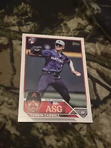 2023 TOPPS UPDATE SERIES CORBIN CARROLL ASG ROOKIE CARD #ASG-34 - Picture 1 of 2