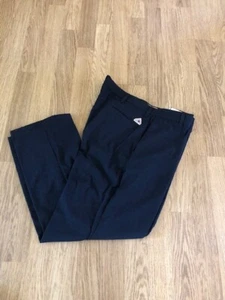 BULWARK ~ FR Pants (Mens 40 waist) Hemmed to 30 inseam NEW Navy Blue - Picture 1 of 1