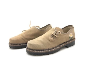 Alpenglühen DamenTrachtenschuhe Halbschuhe Schnürschuhe Komfort Braun Gr. 37 - Bild 1 von 4