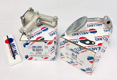 M68HV High volume Oil Pump & Drive Rod & Pickup screen 1968-82 Ford 289 302 - Image 1 of 4