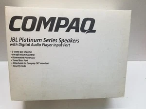 NEW - JBL Platinum Series Altoparlanti per computer cablati NOS COMPAQ - Foto 1 di 7