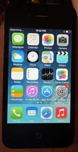 Apple iPhone 4s Black (Sprint) A1387 16GB (GSM+CDMA) Very Good Used IOS 8.1.1 - Zdjęcie 1 z 2
