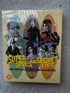 Super Spies and Secret Lies Three Undercover Classics Blu-ray Eureka NEW SEALED - Imagen 1 de 2