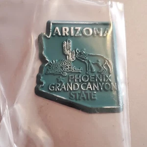 Arizona State Shaped Map Phoenix Grand Canyon Refrigerator Magnet 1.5in - Picture 1 of 3