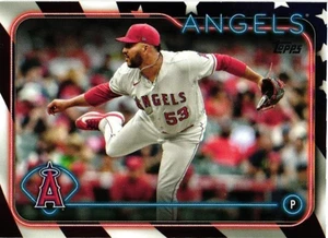 2024 Topps Independence Carlos Estevez 55/76 Baseball Card #634 - Bild 1 von 2