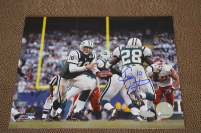Holograma de recuerdos montado 8x10 autografiado por Chad Penngton New York Jets Foto 1 de 2