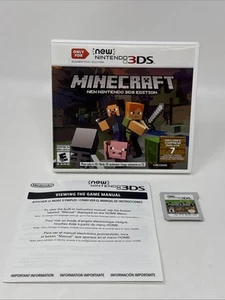 Minecraft for New Nintendo 3DS - Nintendo 3DS CIB Complete Tested! 2017 - Picture 1 of 7