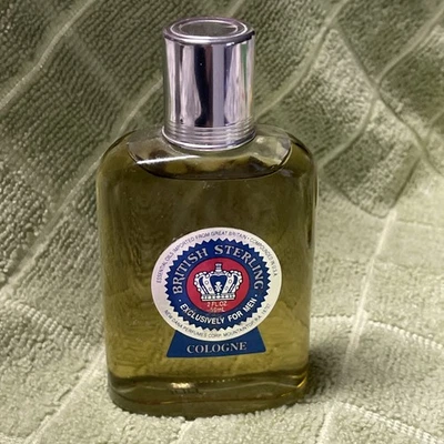 Colonia esterlina británica vintage para hombre 2 fl oz Foto 1 de 4