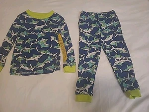 New Boy Toddler Pajamas Set 2 Pc - Picture 1 of 7