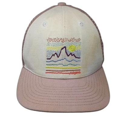 Sombrero de Camionero Patagonia Snapback Rosa Talla Única Ajustable Bordado 6 Paneles Foto 1 de 4