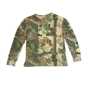 Vintage RedHead Outdoors Sz L Realtree Camo Long Sleeve Shirt Hunting Outdoor - Picture 1 of 7