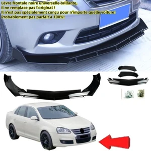 Ajouter séparateur lèvre pare-chocs avant universel pour VW Jetta III 1K2 04-10 - Imagen 1 de 20