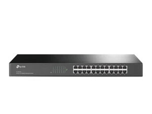 TP-Link 24-Port Rackmount Switch 10/100Mbit/s Unmanaged Metallgehäuse 1U Größe - Afbeelding 1 van 3