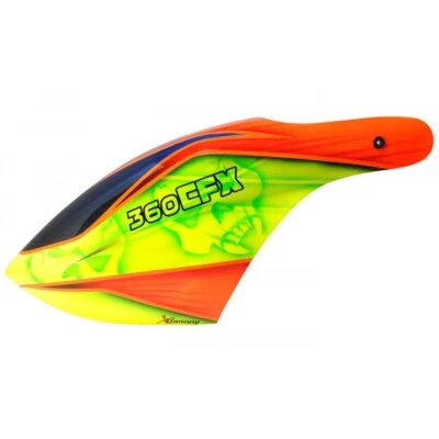 XCanopy Airbrush Fiberglass Kollor Skull Canopy - BLADE 360 CFX - Image 1 of 3