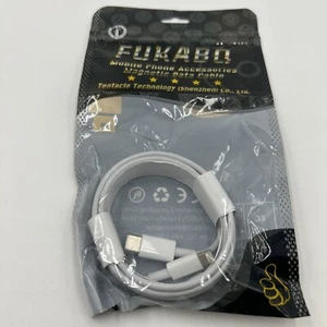Fukabo iPhone Charger (fits Most Models) USB-C to iPhone. Magnetic - Picture 1 of 3