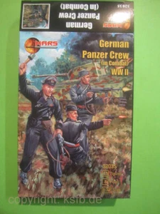 1/32 MARS 32035 WKII Deutsche Panzer Besatzung im Nahkampf Soldaten Figuren - Picture 1 of 3