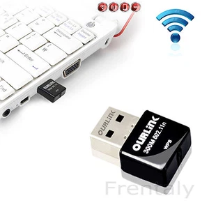 300Mbps Mini Wireless USB Wifi Adapter LAN Internet Network Adapter 802.11n/g/b - Picture 1 of 3