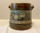 1988 Cooperage Wooden Heinz Apple Butter Bucket Barrel 