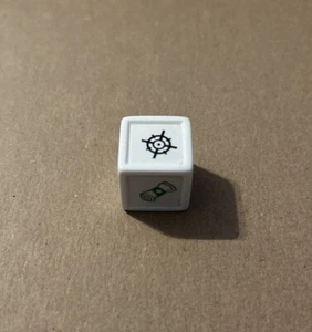 Monopoly Fortnite Action Die with Labels Die 2018 Replacement Pieces Parts - Picture 1 of 3