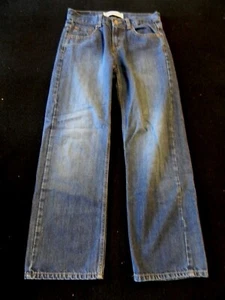 Levi Strauss 550 Denim Blue Jeans Girl's 14 Reg (27x27) Straight Relaxed [C26] - Picture 1 of 4