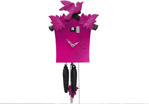 Handmade Modern Cuckoo Clock from Rombach & Haas, Black Forest Germany Cover