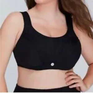 Livi Active Black Molded No Wire Bra, 40DDD - Picture 1 of 8