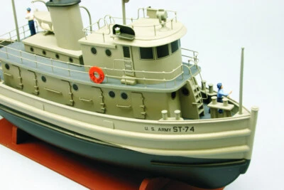 #1256-Rimorchiatore esercito americano ST-74-assemblaggio necessario-46 cm-kit - Immagine 1 di 4