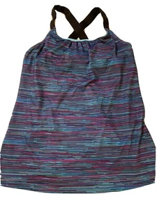 Champions Activewear Cross Strap Duo Dry Tank Women’s Size Medium - Picture 1 of 8