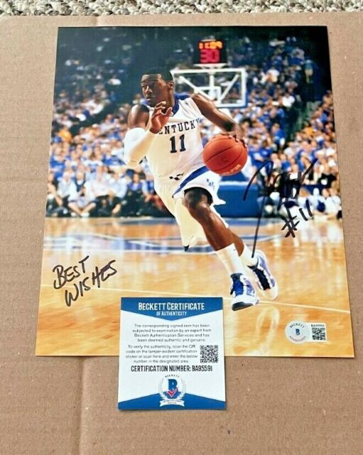 RILEY GAINES SIGNED KENTUCKY WILDCATS 8X10 PHOTO BECKETT BAS REPUBLICAN #2