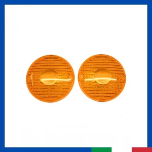Paar Edelsteine Blinker rechts links Durchmesser 72 mm Gilera Garelli Malanca CEV 202 - Bild 1 von 4