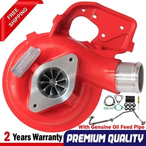 High Flow Turbo Without Actuator With Genuine Oil Feed Pipe For Ford Ranger 3.2L - Picture 1 of 17