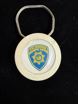 Vintage California Highway Patrol Key Chain - Image 1 of 2