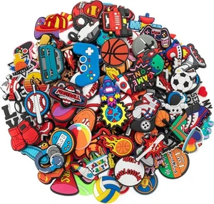 30,50,100pcs Random Shoe Charms for Boys Teens Cute Decoration Charms... - Picture 1 of 5