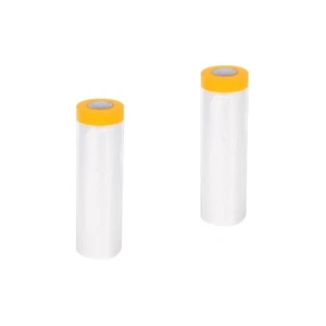 Kit de plástico de 2 piezas de película aislante para ventanas invierno hogar - Imagen 1 de 12